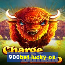 900bet lucky ox